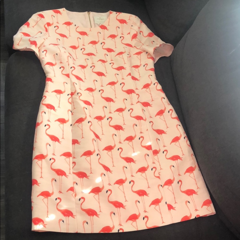 Kate spade flamingo dress